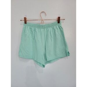 Vintage Original SOFFE Mint Green Athletic Shorts Women's Sz Medium Cotton Blend